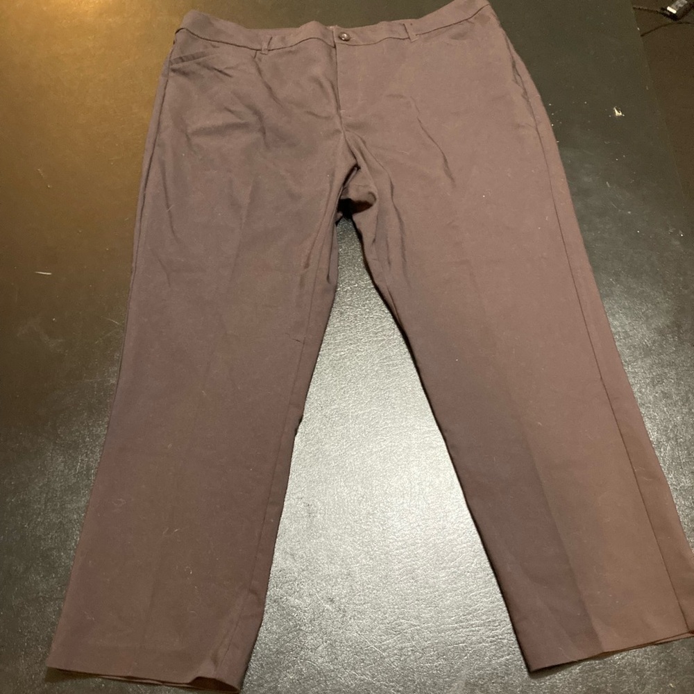 CJ Banks Men's Dark Brown Chinos